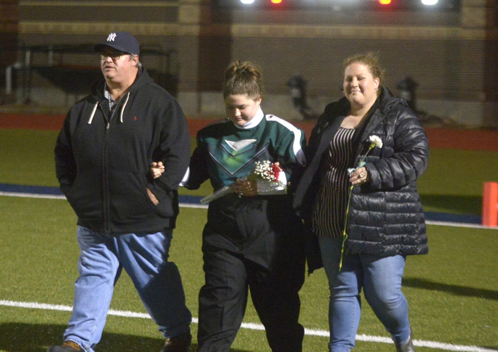 Rudder High School senior night 2019